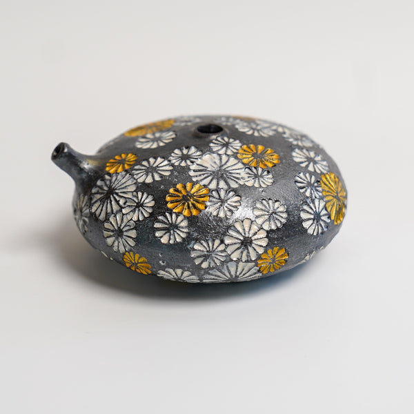 黒三島金彩水滴｜綿島康浩 - Watajima Yasuhiro